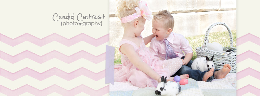 facebook timeline cover, melissa davis designs, easter portraits, Bellevue Dubuque IA children's photographer