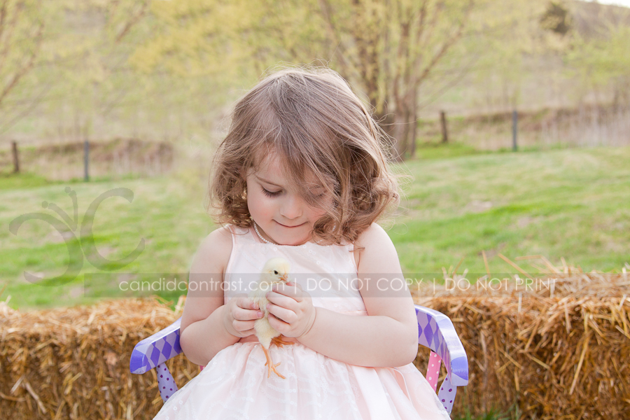 childrens photographer, Bellevue Dubuque Iowa, Easter bunny portraits, Candid Contrast Photography