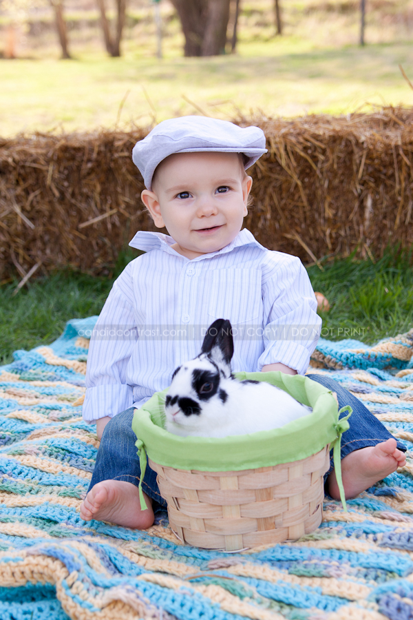 childrens photographer, Bellevue Dubuque Iowa, Easter bunny portraits, Candid Contrast Photography