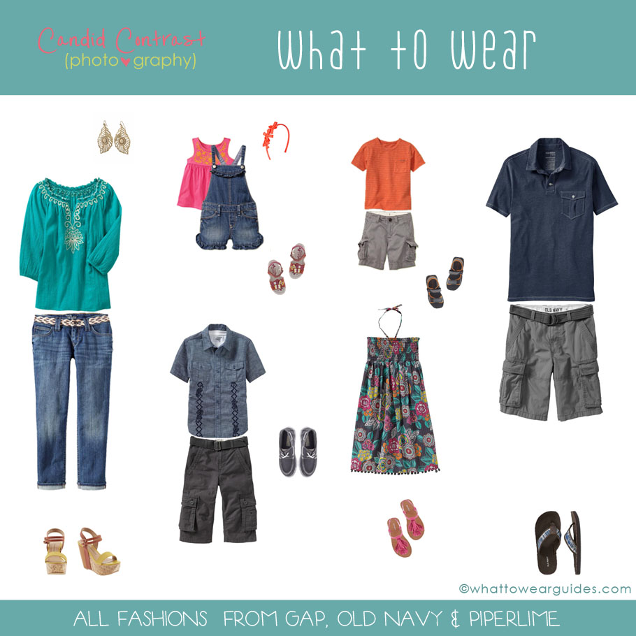 what to wear for a portrait session, Candid Contrast Photography