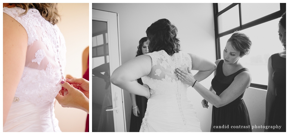 bride getting ready, bellevue ia wedding photographer, candid contrast photography