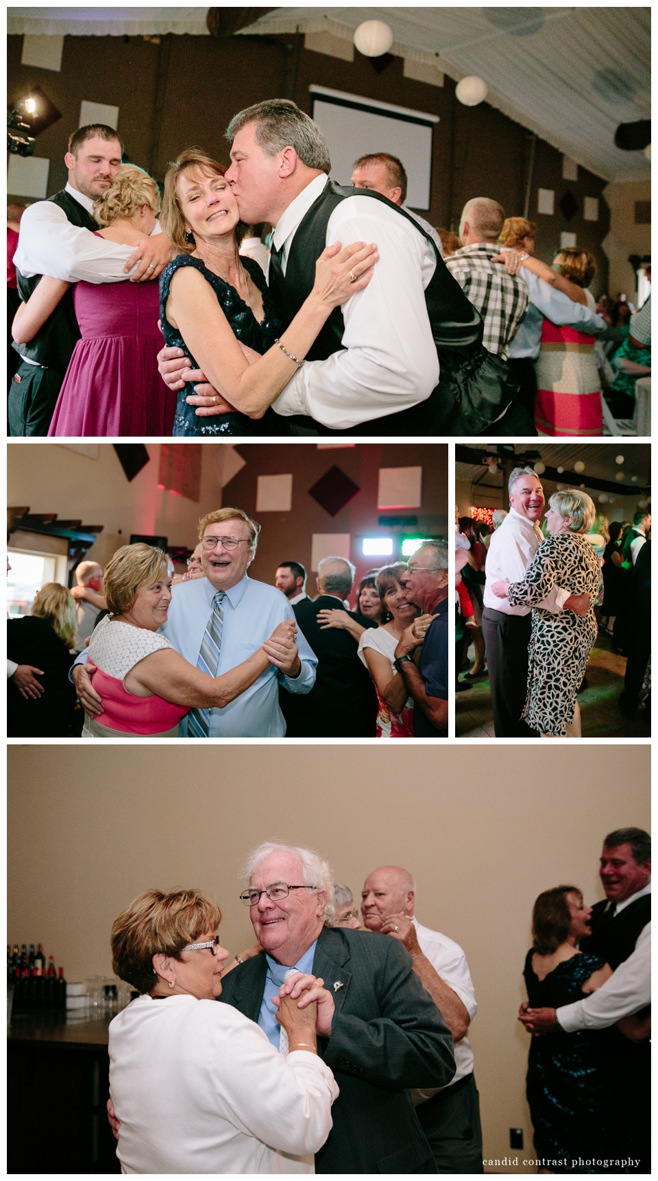 candid contrast photography, wedding reception at the shore event centre bellevue ia wedding