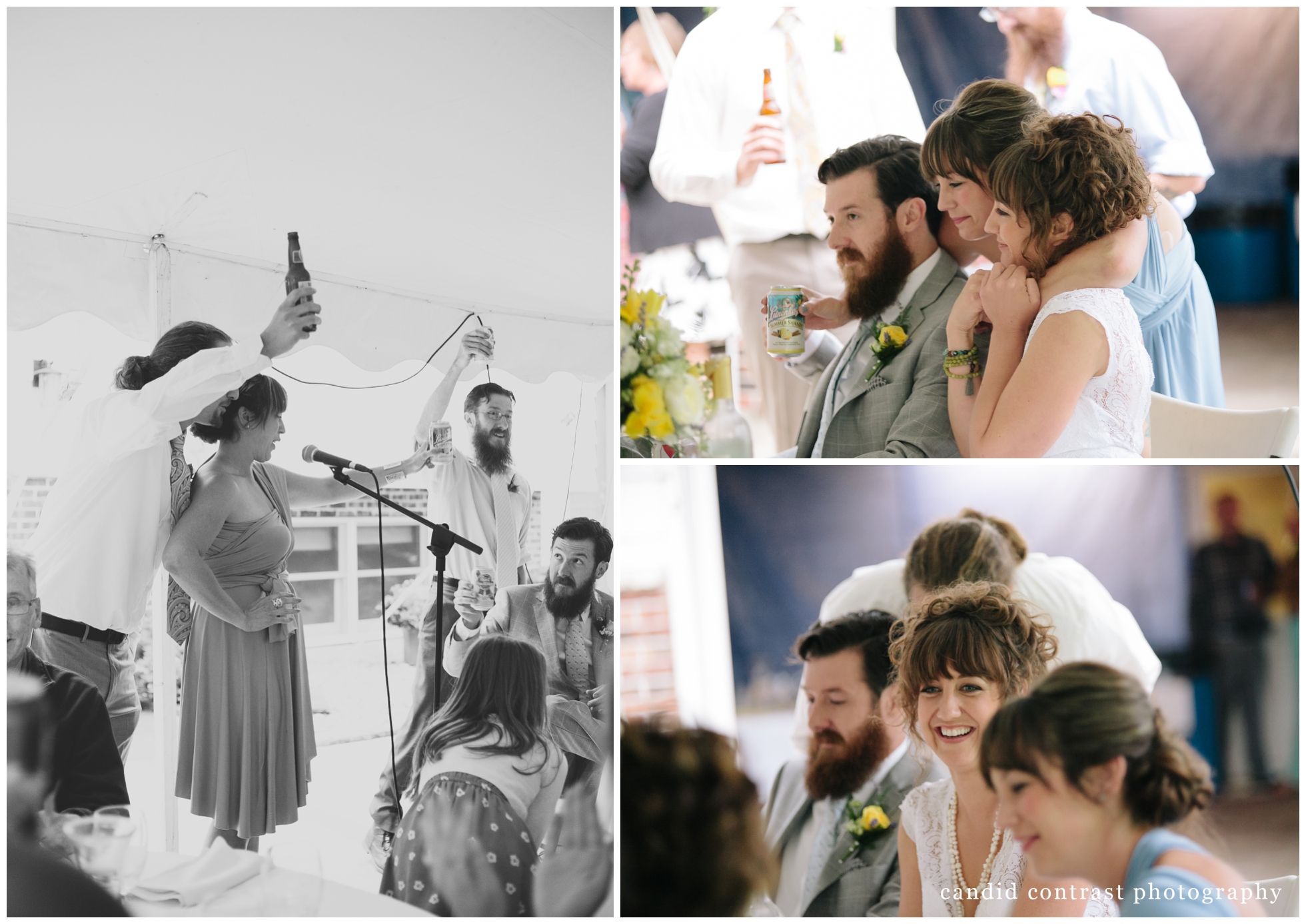 candid moments at backyard wedding in dubuque, ia, candid contrast photography