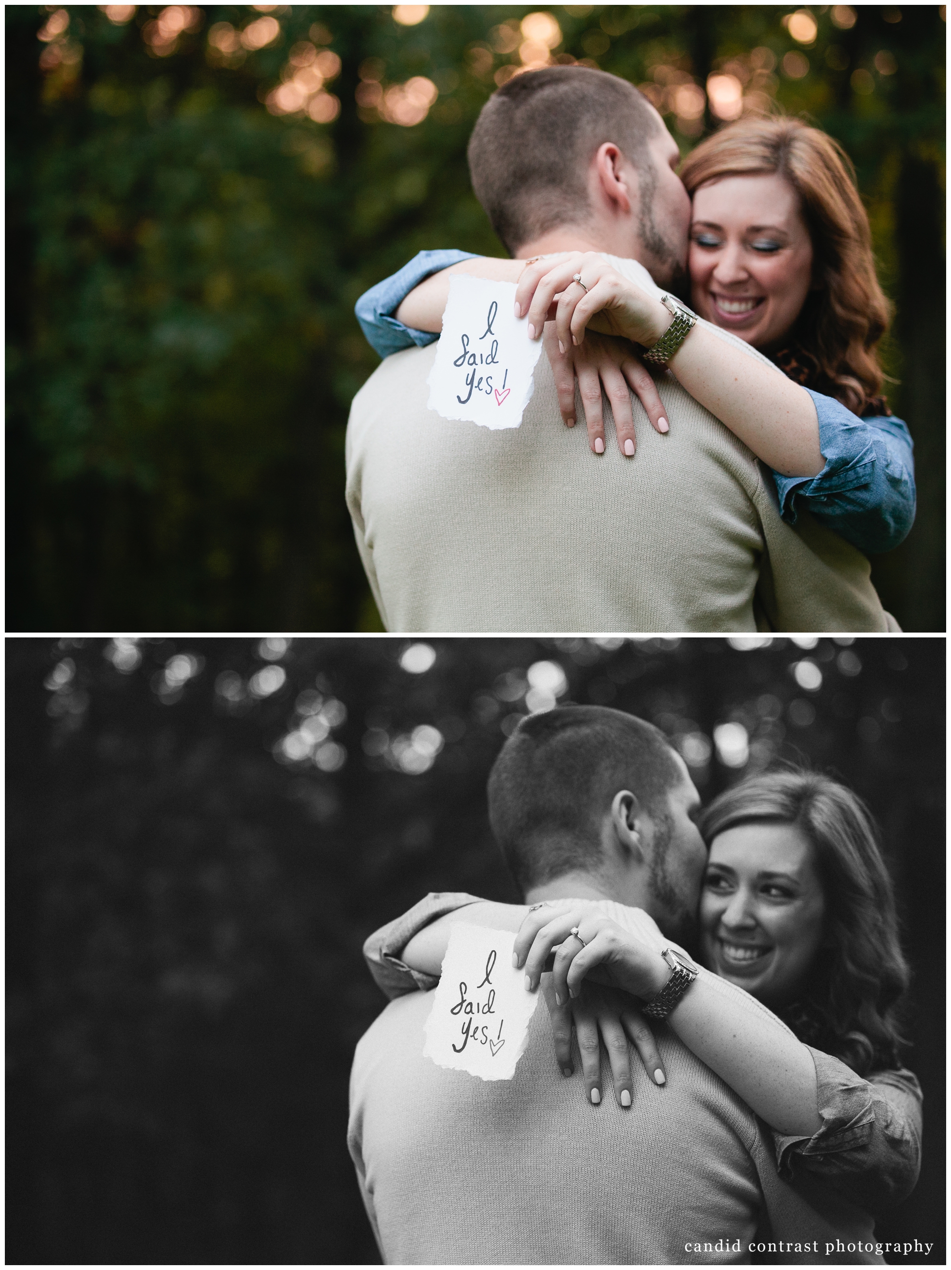 modern engagement photos in eagle point park in dubuque, ia, wedding photographer candid contrast photography