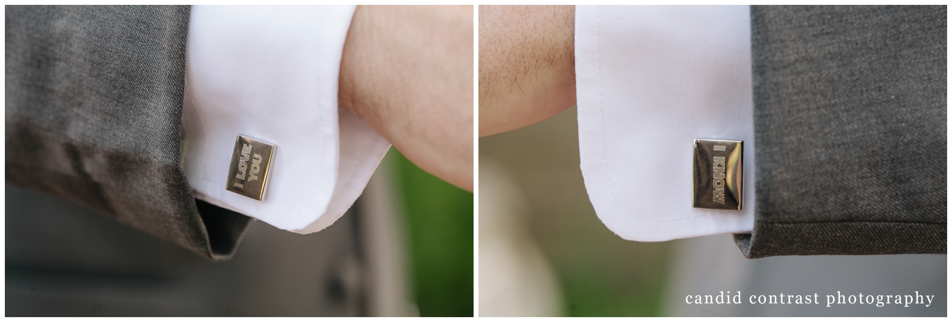 star wars cuff links, groom getting ready at dubuque arboretum at dubuque, ia wedding, candid contrast photography