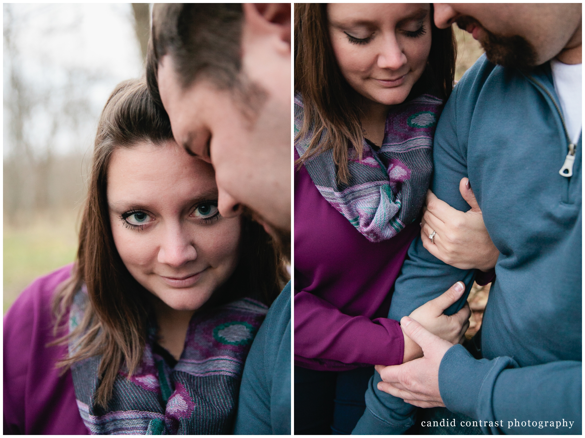 Illinois teacher engagement photos, candid contrast photography, school bus engagement photos