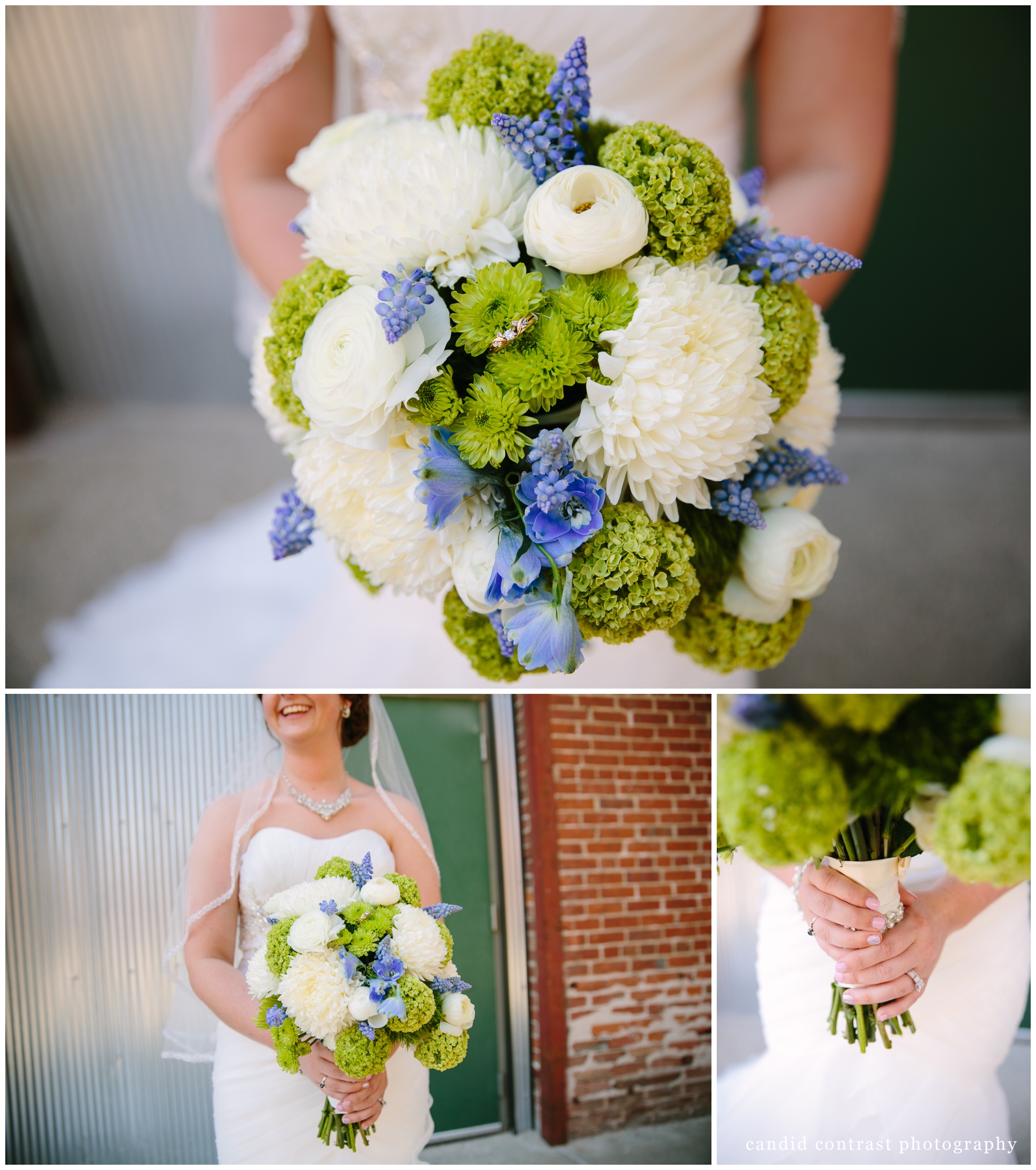 bridal bouquet for Dubuque iowa wedding, candid contrast photography