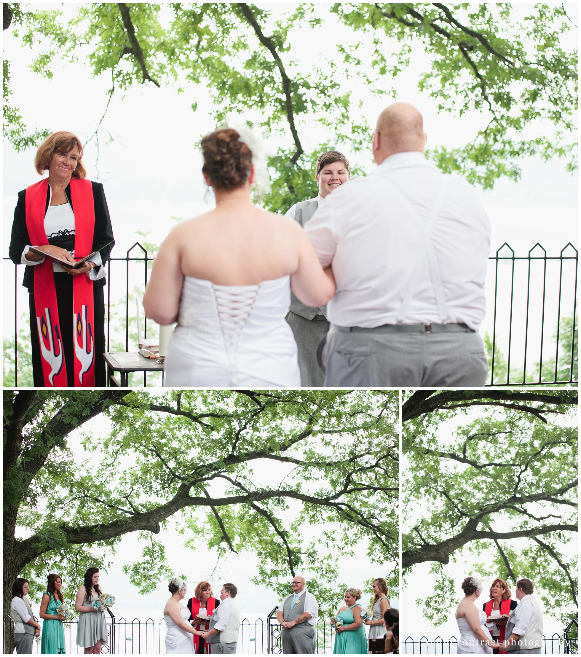candid wedding moments at eagle point park same sex wedding ceremony dubuque iowa wedding, candid contrast photography
