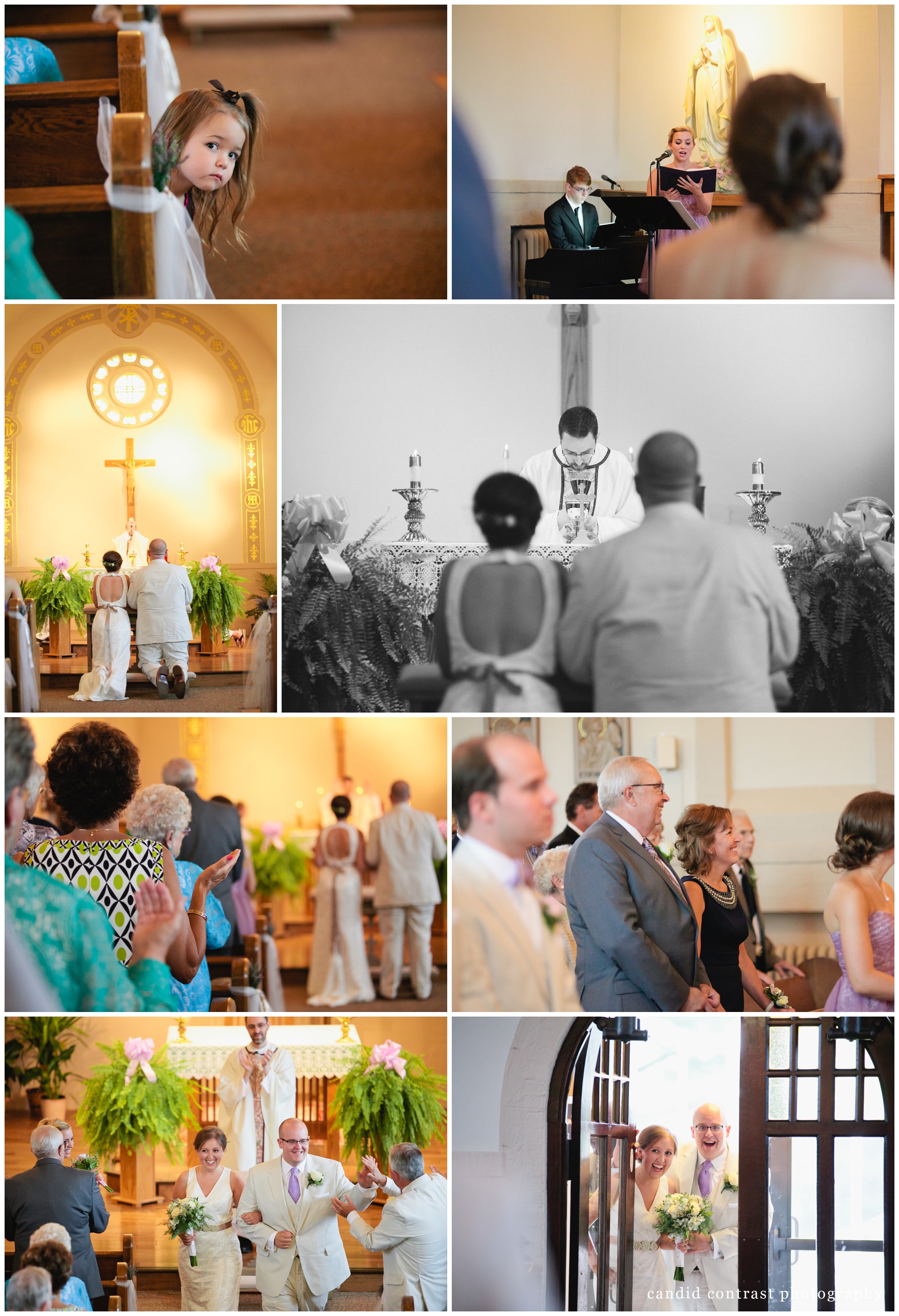 dubuque wedding at st joes in key west, candid contrast photography