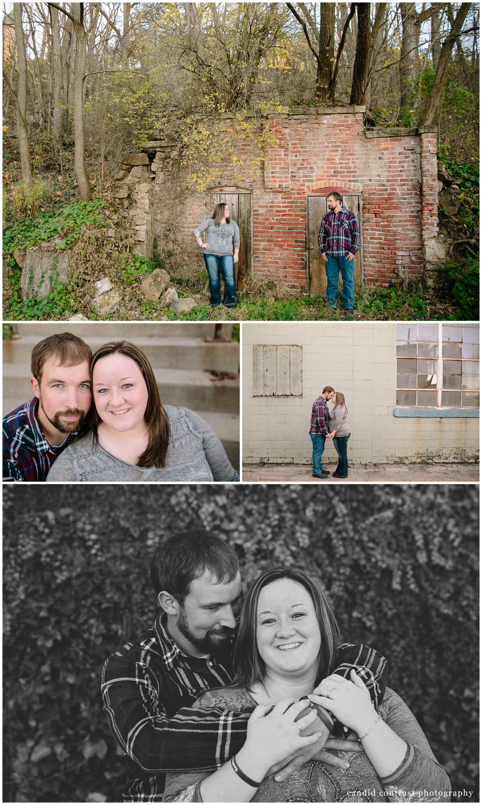 Galena Illinois engagement session, Galena wedding photographer, Candid contrast photography