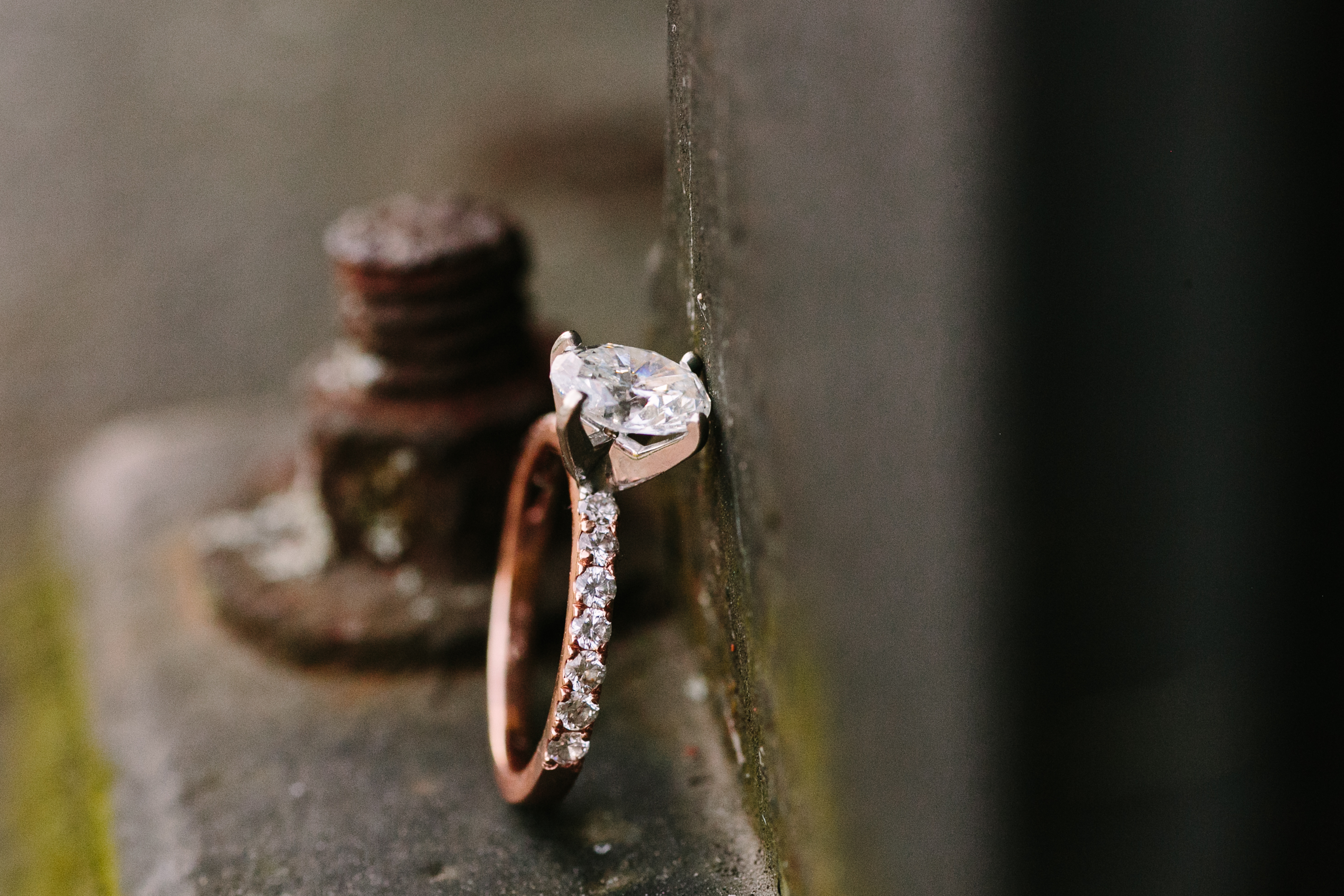 engagement ring from Doland jewelers, photo by catherine furlin photography