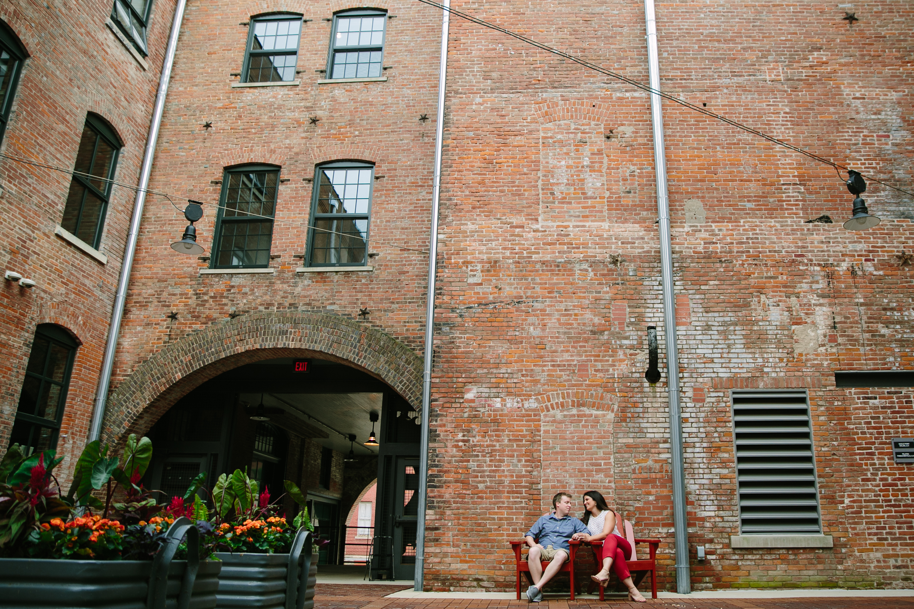 millwork district engagement photos by catherine furlin