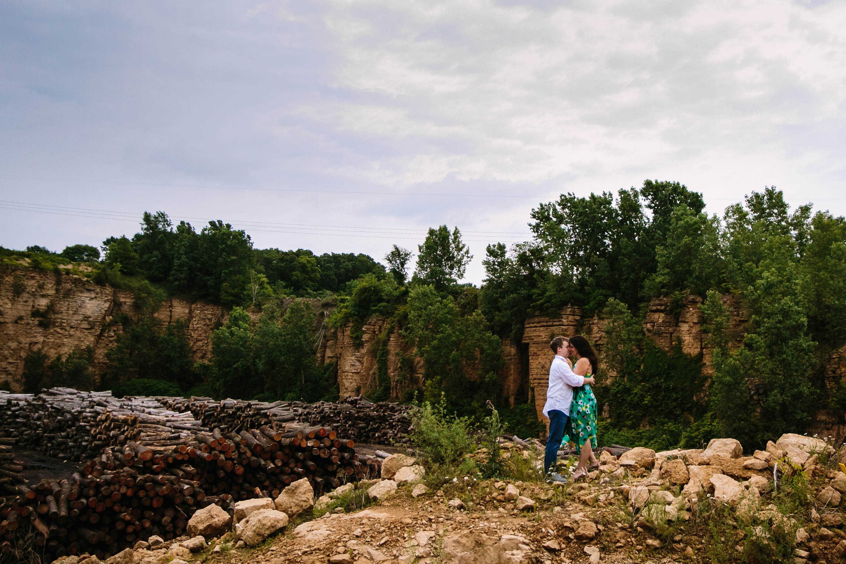 mines of spain engagement photos by catherine furlin