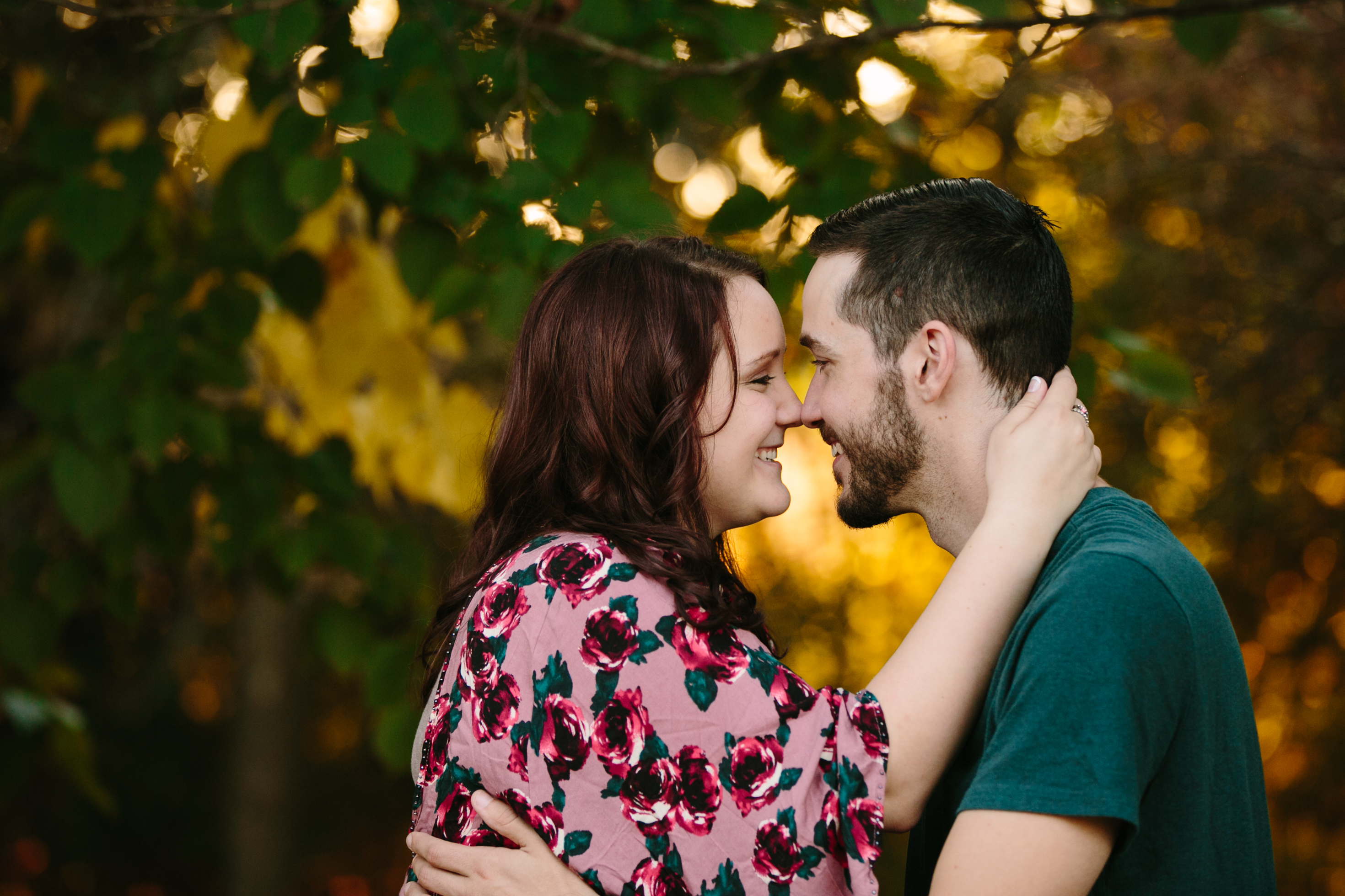 dubuque outdoor engagement by catherine furlin photography