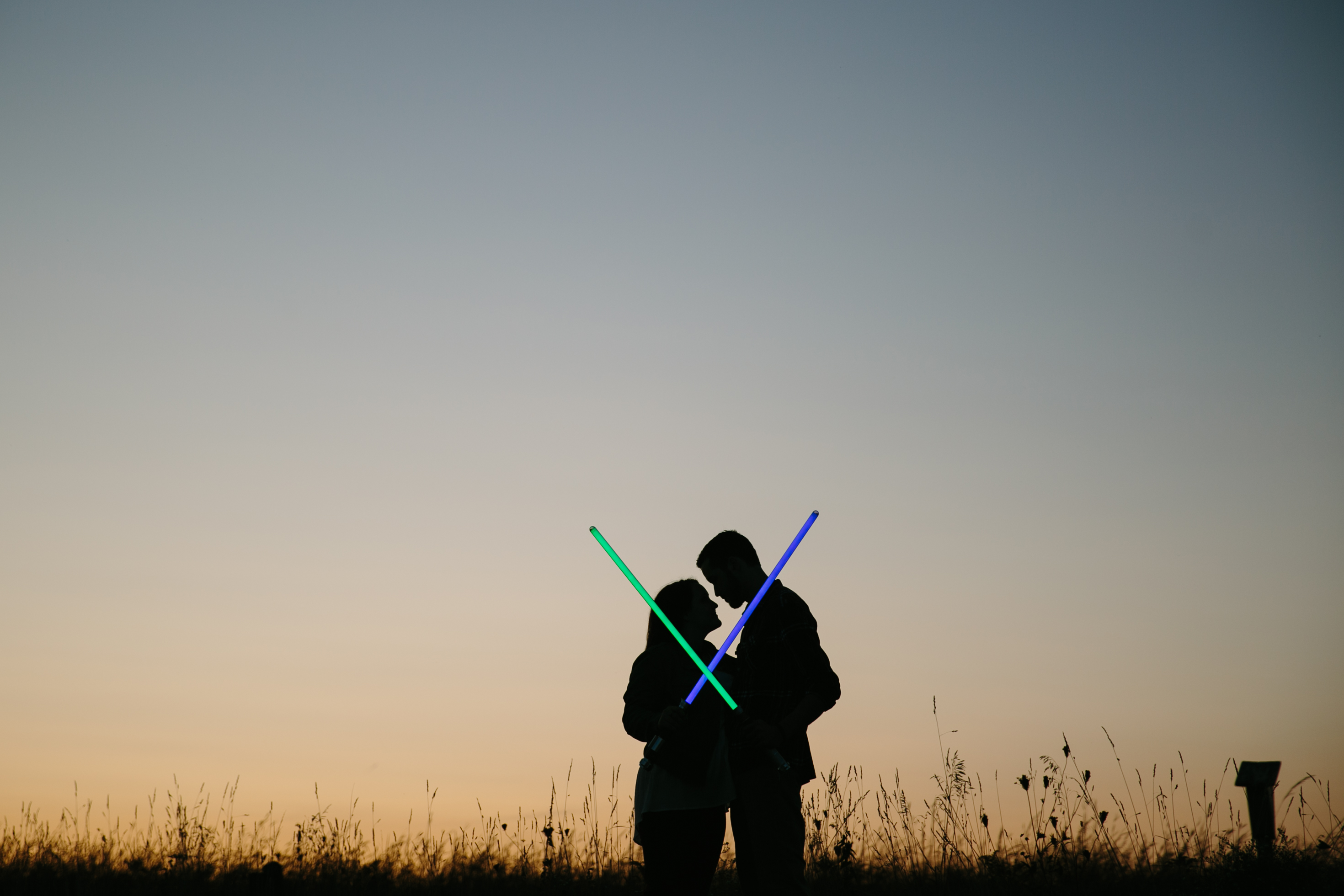 dubuque star wars engagement by catherine furlin photography