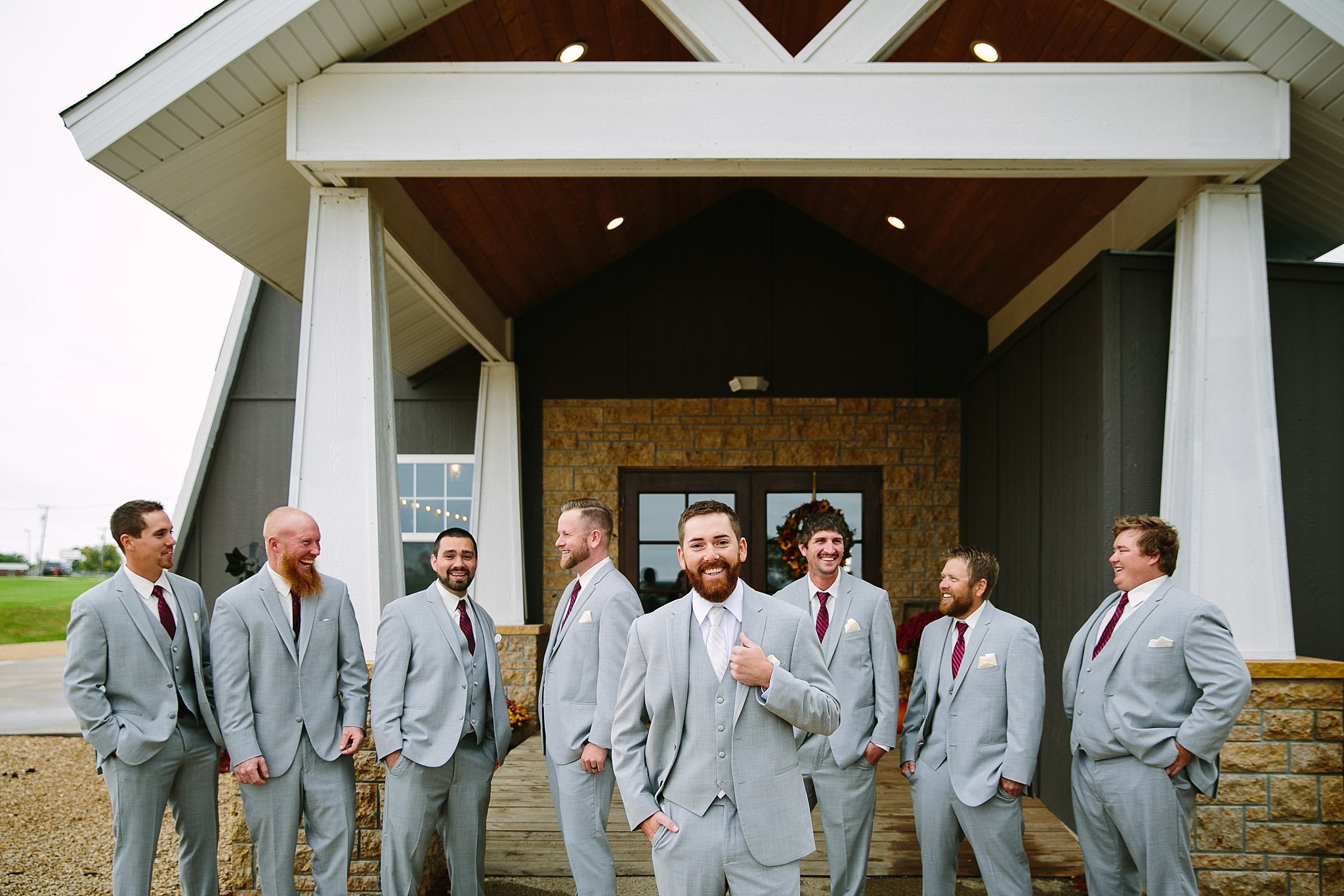 groomsmen at Rockcut Events Wisconsin