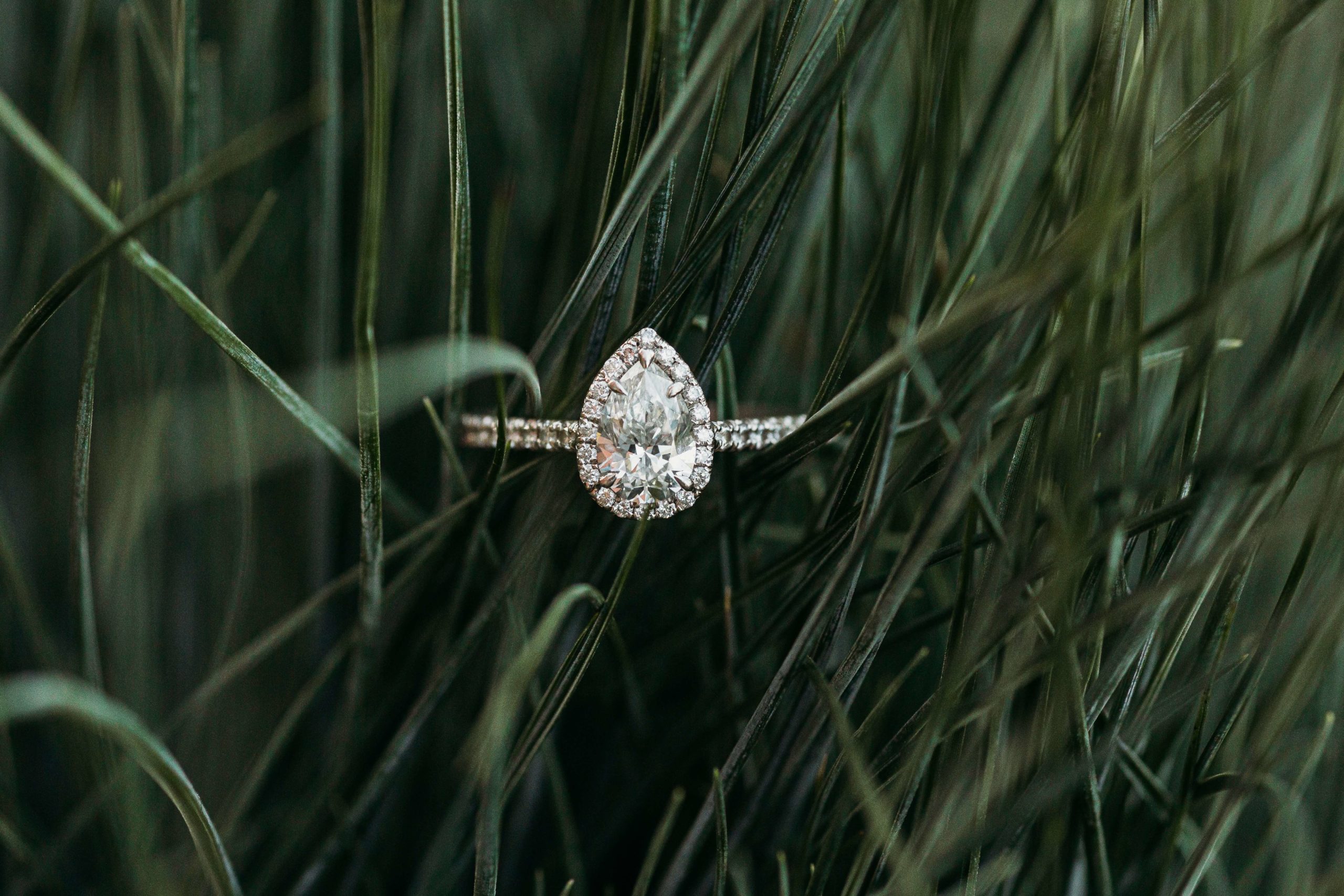 pear shaped tiffany and co engagement ring