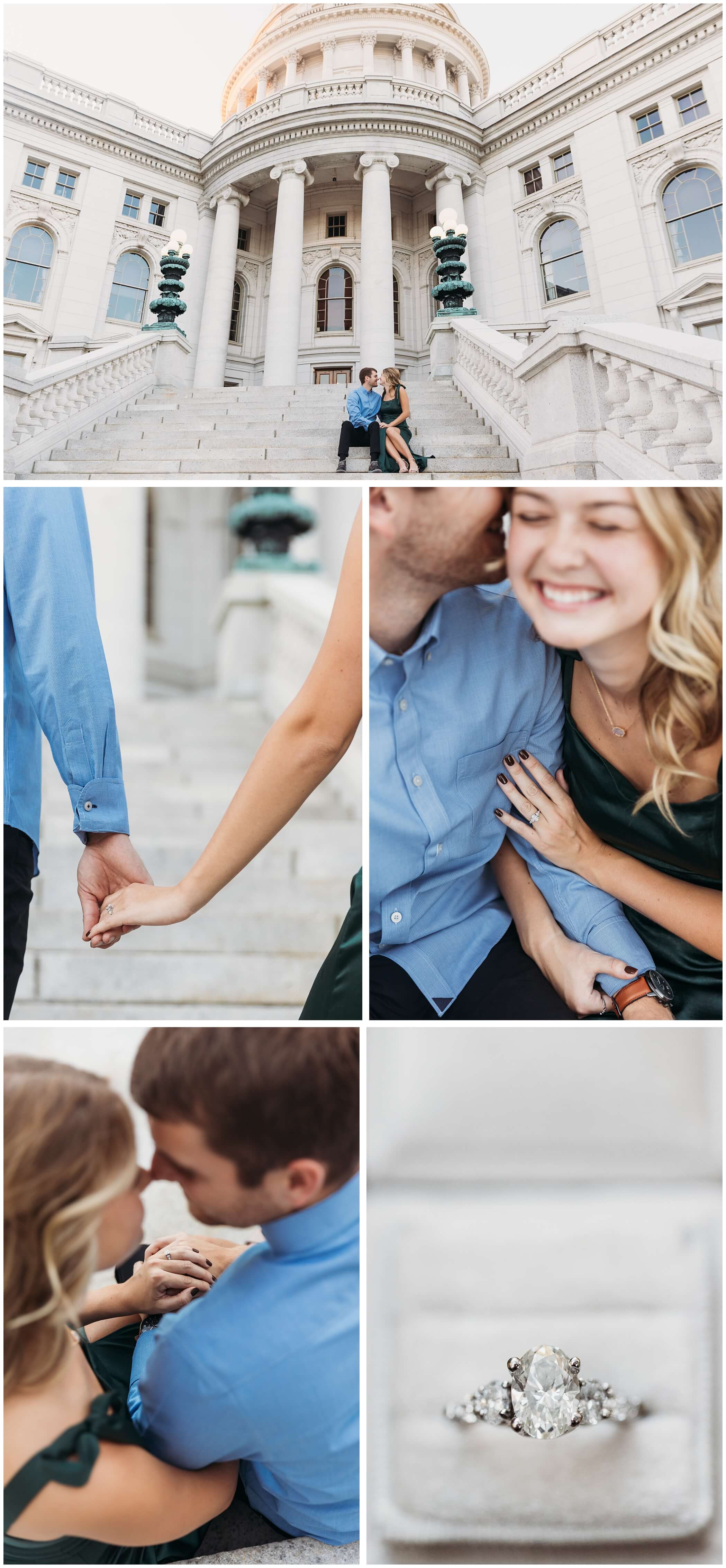 madison wisconsin capitol engagement